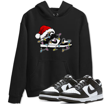 Dunk Panda Dunks Black White shirt to match jordans Christmas Light Sneaker sneaker tees Dunk Low Panda SNRT Sneaker Release Tees unisex cotton Black 1 crew neck shirt