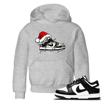 Dunk Panda Dunks Black White shirt to match jordans Christmas Light Sneaker sneaker tees Dunk Low Panda SNRT Sneaker Release tees baby toddler Heather Grey 1 cotton sneaker tee