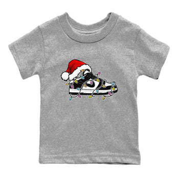 Dunk Panda Dunks Black White shirt to match jordans Christmas Light Sneaker sneaker tees Dunk Low Panda SNRT Sneaker Release tees baby toddler Heather Grey 2 cotton sneaker tee