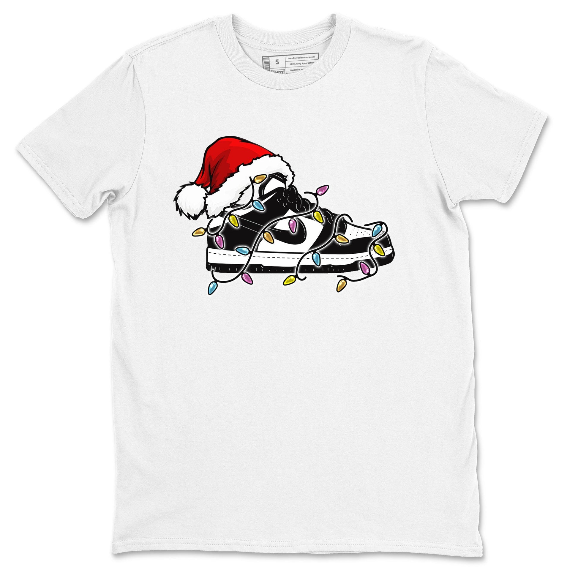 Dunk Panda Dunks Black White shirt to match jordans Christmas Light Sneaker sneaker tees Dunk Low Panda SNRT Sneaker Release Tees unisex cotton White 2 crew neck shirt