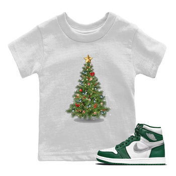 Jordan 1 Gorge Green Sneaker Match Tees Christmas Tree Sneaker Tees Jordan 1 Gorge Green Sneaker Release Tees Kids Shirts