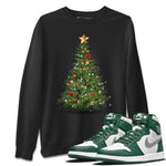 Jordan 1 Gorge Green Sneaker Match Tees Christmas Tree Sneaker Tees Jordan 1 Gorge Green Sneaker Release Tees Unisex Shirts