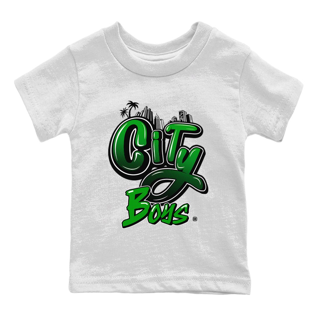 Air Jordan 1 Celtics Sneaker Match Tees City Boys Sneaker Tees Air Jordan 1 Retro Celtics Sneaker Release Tees Kids Shirts White 2