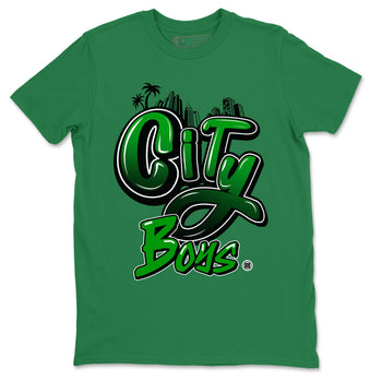 Air Jordan 1 Celtics Sneaker Match Tees City Boys Sneaker Tees Air Jordan 1 Retro Celtics Sneaker Release Tees Unisex Shirts Kelly Green 2