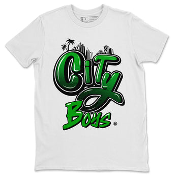 Air Jordan 1 Celtics Sneaker Match Tees City Boys Sneaker Tees Air Jordan 1 Retro Celtics Sneaker Release Tees Unisex Shirts White 2