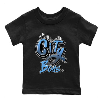 Air Jordan 1 Retro High OG UNC Toe Shirt to match Jordans City Boys Sneaker Tees Air Jordan 1 High OG UNC Toe SNRT Sneaker Release Tees Kids and Baby Tees Black 2