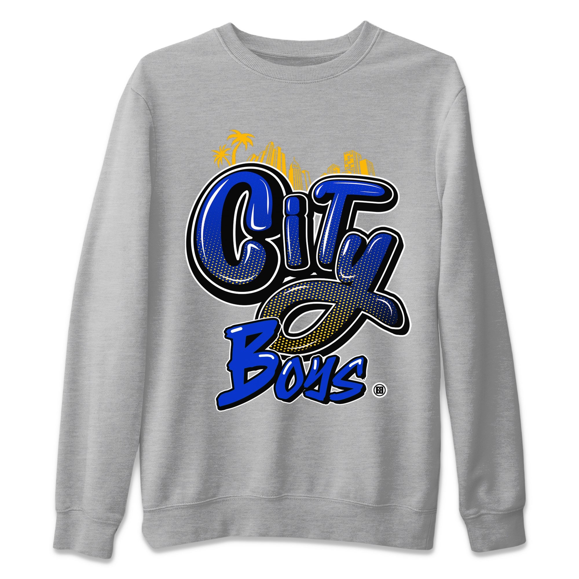 Air Jordan 14 Laney Sneaker Match Tees City Boys Sneaker Tees Jordan 14 Laney Sneaker Release Tees Unisex Shirts Heather Grey 2