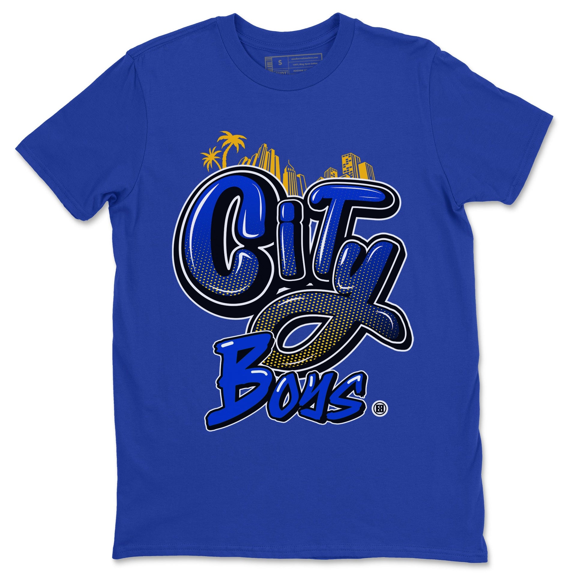 Air Jordan 14 Laney Sneaker Match Tees City Boys Sneaker Tees Jordan 14 Laney Sneaker Release Tees Unisex Shirts Royal Blue 2