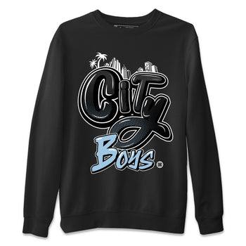 Air Jordan 7 Chambray Sneaker Match Tees City Boys Sneaker Tees AJ7 Chambray SNRT Sneaker Release Tees Unisex Shirts Black 2