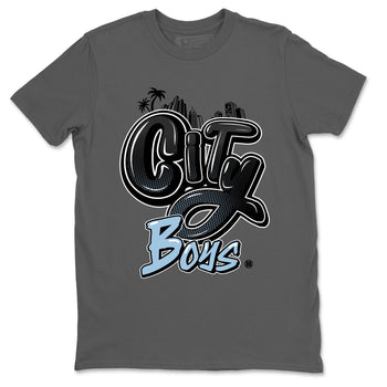 Air Jordan 7 Chambray Sneaker Match Tees City Boys Sneaker Tees AJ7 Chambray SNRT Sneaker Release Tees Unisex Shirts Cool Grey 2