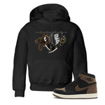 Air Jordan 1 Palomino shirt to match jordans Clothesline sneaker tees Air Jordan 1 Retro High OG Palomino SNRT Sneaker Release Tees Baby Toddler Kids Black 1 T-Shirt
