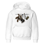 Air Jordan 1 Palomino shirt to match jordans Clothesline sneaker tees Air Jordan 1 Retro High OG Palomino SNRT Sneaker Release Tees Baby Toddler Kids White 2 T-Shirt