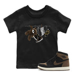 Air Jordan 1 Palomino shirt to match jordans Clothesline sneaker tees Air Jordan 1 Retro High OG Palomino SNRT Sneaker Release Tees Baby Toddler Kids Black 1 T-Shirt