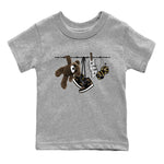Air Jordan 1 Palomino shirt to match jordans Clothesline sneaker tees Air Jordan 1 Retro High OG Palomino SNRT Sneaker Release Tees Baby Toddler Kids Heather Grey 2 T-Shirt