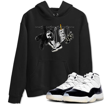 Air Jordan 11 Gratitude shirt to match jordans Clothesline sneaker tees Jordan 11 Retro Gratitude SNRT Sneaker Tees Sneaker Matching Cotton Shirt unisex cotton Black 1 crew neck shirt