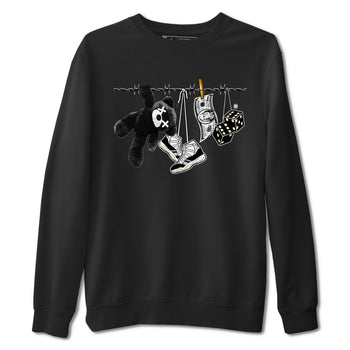 Air Jordan 11 Gratitude shirt to match jordans Clothesline sneaker tees Jordan 11 Retro Gratitude SNRT Sneaker Tees Sneaker Matching Cotton Shirt unisex cotton Black 2 crew neck shirt