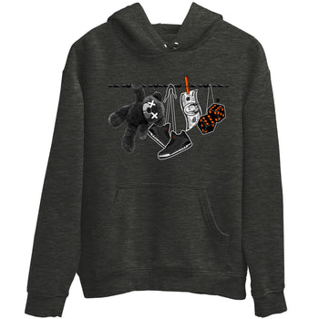 Air Jordan 3 Fear shirt to match jordans Clothesline sneaker tees Air Jordan 3 Fear SNRT Sneaker Release Tees Unisex Charcoal Heather 2 T-Shirt