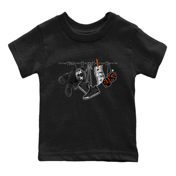Air Jordan 3 Fear shirt to match jordans Clothesline sneaker tees Air Jordan 3 Fear SNRT Sneaker Release Tees Baby Toddler Black 2 T-Shirt