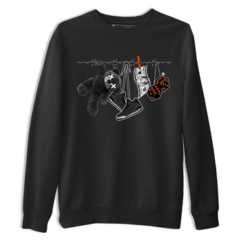 Air Jordan 3 Fear shirt to match jordans Clothesline sneaker tees Air Jordan 3 Fear SNRT Sneaker Release Tees Unisex Black 2 T-Shirt