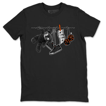 Air Jordan 3 Fear shirt to match jordans Clothesline sneaker tees Air Jordan 3 Fear SNRT Sneaker Release Tees Unisex Black 2 T-Shirt