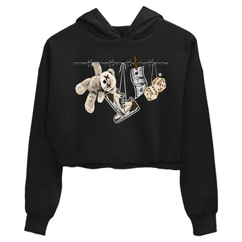 Air Jordan 3 Palomino Sneaker Match Tees Clothesline Sneaker Tees Jordan 3 Retro Palomino Sneaker Release Tees Women's Shirts Black 2