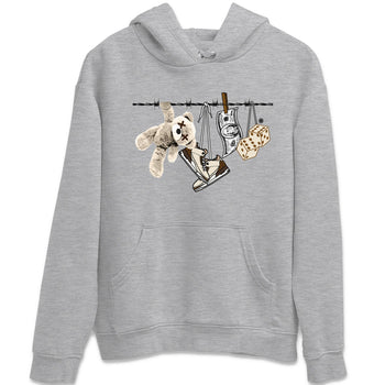 Air Jordan 3 Palomino Sneaker Match Tees Clothesline Sneaker Tees Jordan 3 Retro Palomino Sneaker Release Tees Unisex Shirts Heather Grey 2