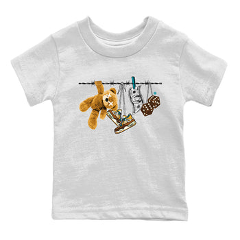 Air Jordan 4 GS Cacao Wow shirt to match jordans Clothesline sneaker tees Air Jordan 4 Cacao Wow SNRT Sneaker Release Tees Baby Toddler White 2 T-Shirt