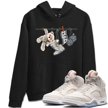 Air Jordan 5 Craft Sneaker Match Tees Clothesline Sneaker Tees Air Jordan 5 Retro Craft Tees Unisex Shirts Black 1