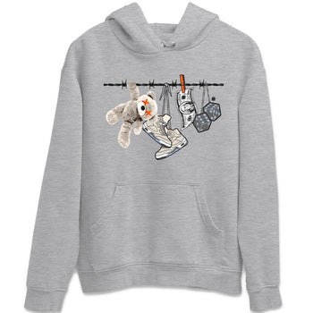 Air Jordan 5 Craft Sneaker Match Tees Clothesline Sneaker Tees Air Jordan 5 Retro Craft Tees Unisex Shirts Heather Grey 2