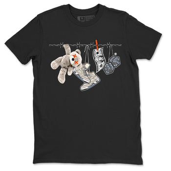 Air Jordan 5 Craft Sneaker Match Tees Clothesline Sneaker Tees Air Jordan 5 Retro Craft Tees Unisex Shirts Black 2