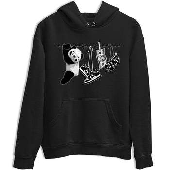 Dunk Panda shirt to match jordans Clothesline sneaker tees Dunk White Black Panda SNRT Sneaker Tees Unisex Black 2 T-Shirt