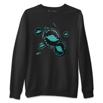 Air Force 1 Tiffany Sneaker Match Tees Coin Drop Sneaker Tees Nike Tiffany AF1Sneaker Release Tees Unisex Shirts Black 2