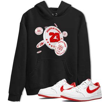 Jordan 1 Low University Red shirt to match jordans Coin Drop sneakertees AJ1 Low University Red SNRT Sneaker Release Tees Unisex Black 1 T-Shirt