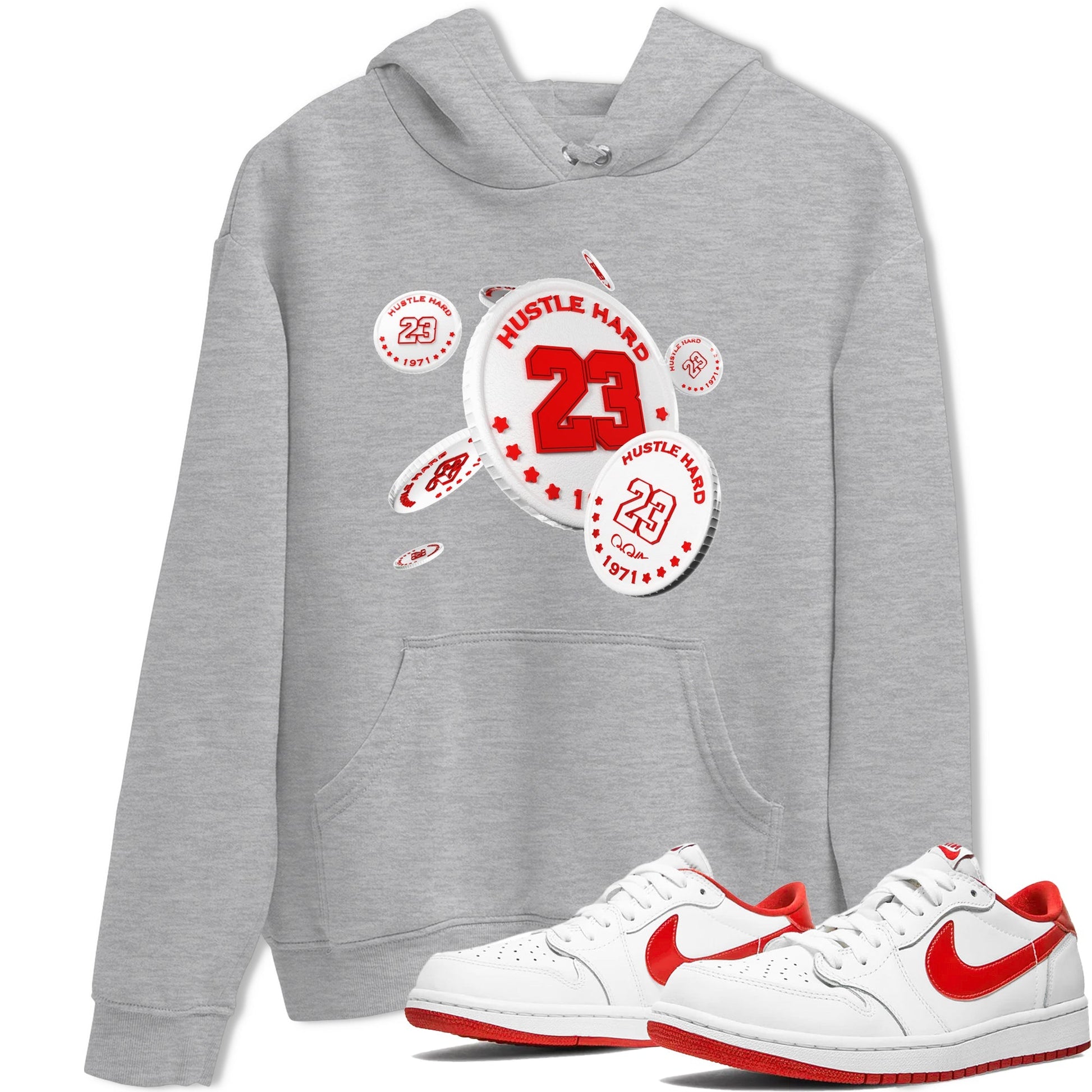 Coin Drop SNRT Sneaker Tee - Air Jordan 1 University Red - SNRT Sneaker Tee