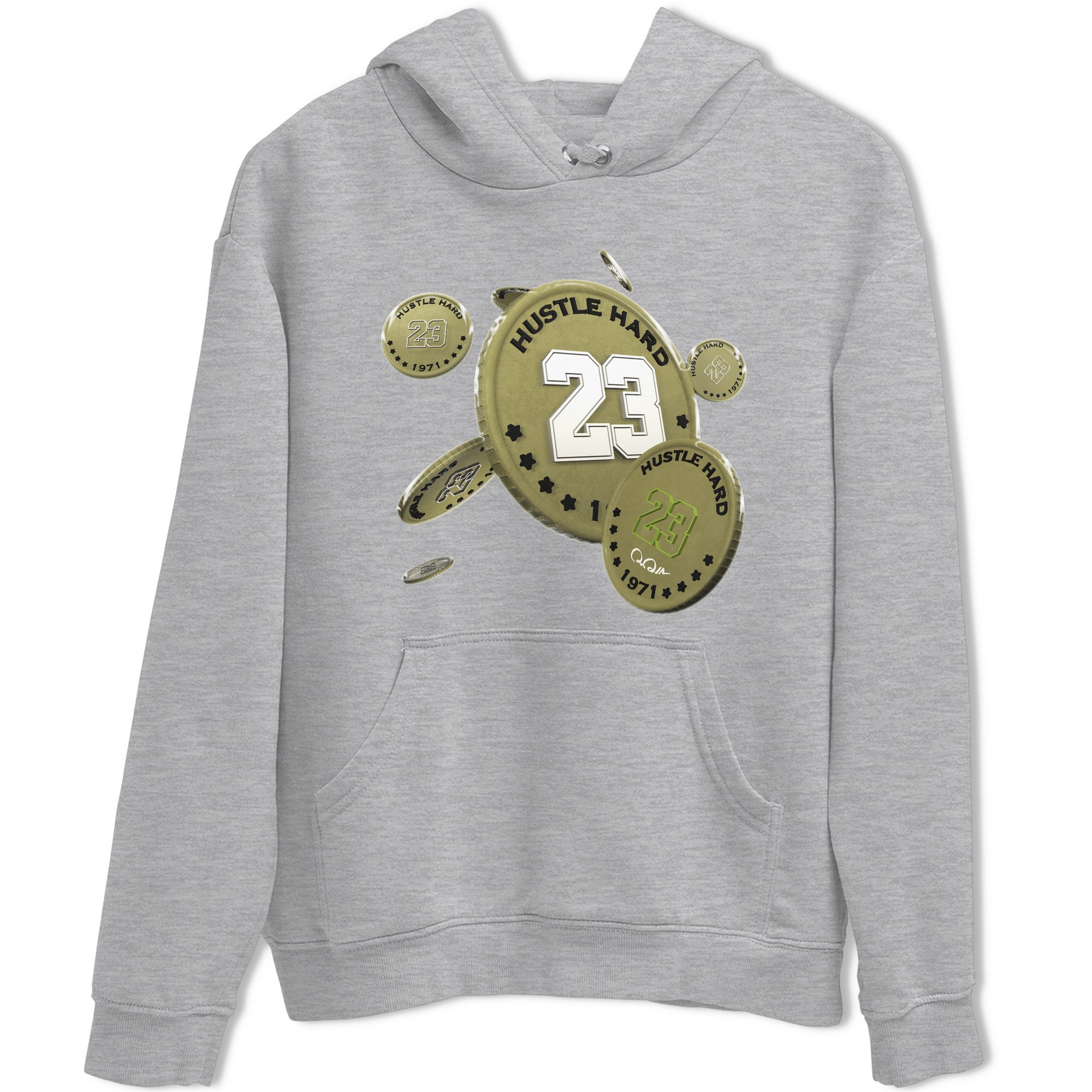 Air Jordan 1 Travis Scott Golf shirt to match jordans Coin Drop sneaker tees AJ1 lowTravis Scott Golf SNRT Sneaker Release Tees Unisex Heather Grey 2 T-Shirt