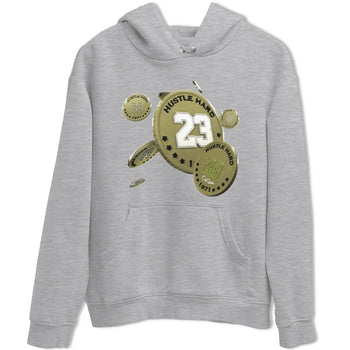 Air Jordan 1 Travis Scott Golf shirt to match jordans Coin Drop sneaker tees AJ1 lowTravis Scott Golf SNRT Sneaker Release Tees Unisex Heather Grey 2 T-Shirt