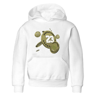Air Jordan 1 Travis Scott Golf shirt to match jordans Coin Drop sneaker tees AJ1 lowTravis Scott Golf SNRT Sneaker Release Tees Baby Toddler White 2 T-Shirt