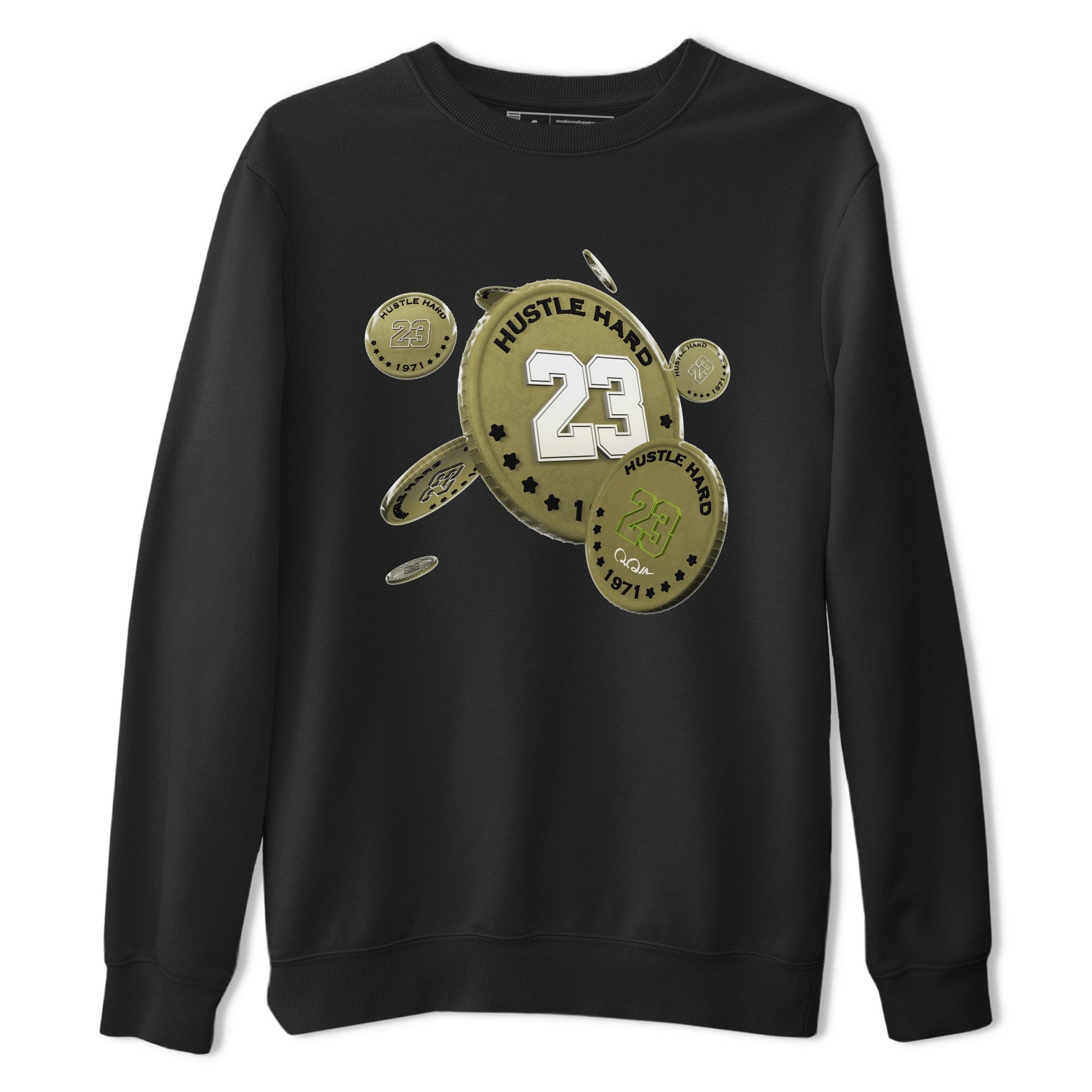 Air Jordan 1 Travis Scott Golf shirt to match jordans Coin Drop sneaker tees AJ1 lowTravis Scott Golf SNRT Sneaker Release Tees Unisex Black 2 T-Shirt