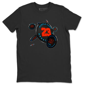 Air Jordan 1 UNC to Chicago Sneaker Match Tees Coin Drop Sneaker Tees AJ1 UNC to Chicago Sneaker Release Tees Unisex Shirts Black 2