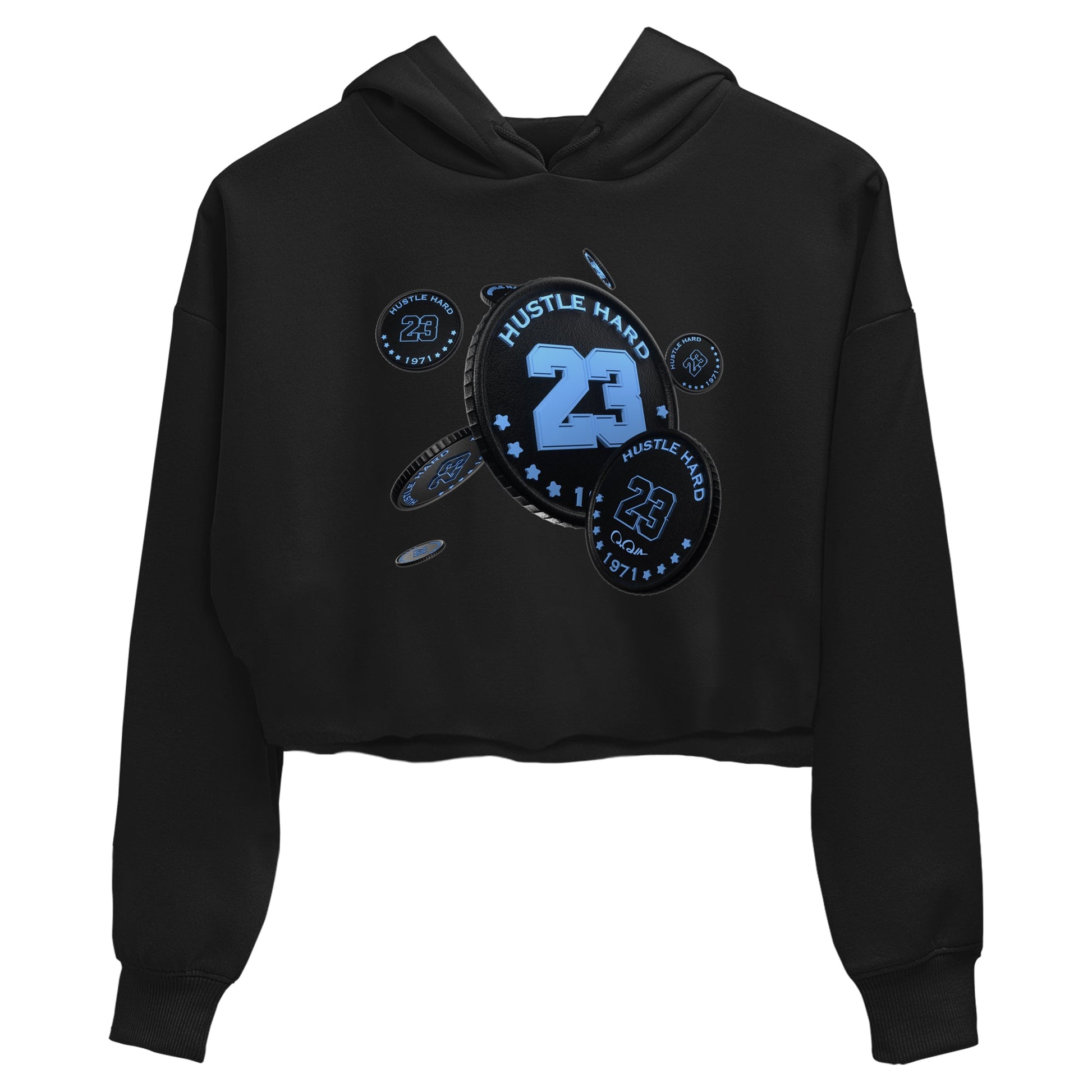 Air Jordan 1 Retro High OG UNC Toe Shirt to match Jordans Coin Drop Sneaker Tees AJ1 UNC Toe SNRT Sneaker Release Tees Crop T-Shirts Black 2