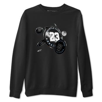 11s Black and Varsity Royal shirt to match jordans Coin Drop sneaker tees Air Jordan 11 Black/Varsity Royal SNRT Sneaker Release Tees Unisex Black 2 T-Shirt