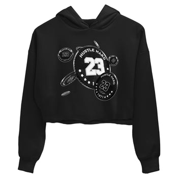 14s Panda shirt to match jordans Coin Drop sneaker tees Air Jordan 14 Panda SNRT Sneaker Release Tees Black 2 Crop T-Shirt