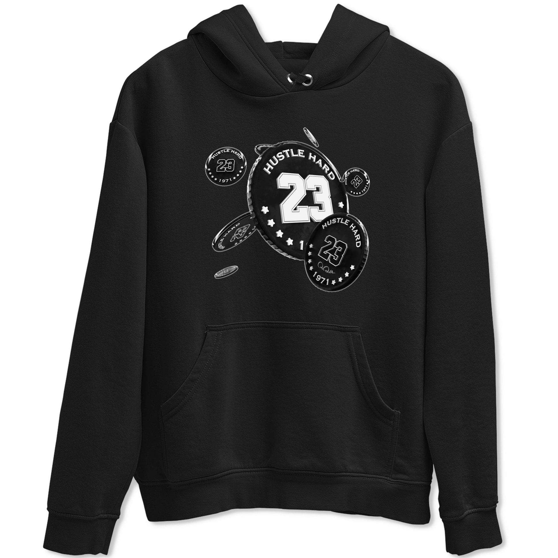 14s Panda shirt to match jordans Coin Drop sneaker tees Air Jordan 14 Panda SNRT Sneaker Release Tees Unisex Black 2 T-Shirt