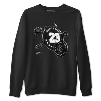 14s Panda shirt to match jordans Coin Drop sneaker tees Air Jordan 14 Panda SNRT Sneaker Release Tees Unisex Black 2 T-Shirt