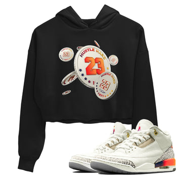 Air Jordan 3 J Balvin shirt to match jordans Coin Drop sneaker tees AJ3 Balvin  SNRT Sneaker Release Tees LGBTQ Gay Pride T-Shirt Black 1 Crop T-Shirt