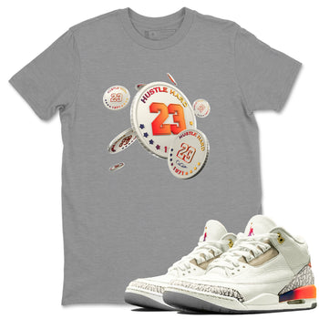 Air Jordan 3 J Balvin shirt to match jordans Coin Drop sneaker tees AJ3 Balvin  SNRT Sneaker Release Tees LGBTQ Gay Pride T-Shirt Unisex Heather Grey 1 T-Shirt