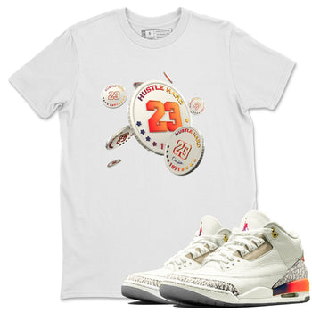 Air Jordan 3 J Balvin shirt to match jordans Coin Drop sneaker tees AJ3 Balvin  SNRT Sneaker Release Tees LGBTQ Gay Pride T-Shirt Unisex White 1 T-Shirt