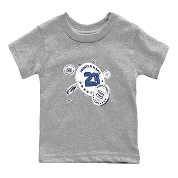 3s Midnight Navy shirt to match jordans Coin Drop sneaker tees AJ3 Midnight Navy SNRT sneaker release tees baby toddler Heather Grey 2 cotton Shirt