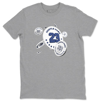 3s Midnight Navy shirt to match jordans Coin Drop sneaker tees AJ3 Midnight Navy SNRT Sneaker Release Tees unisex cotton Heather Grey 2 crew neck shirt