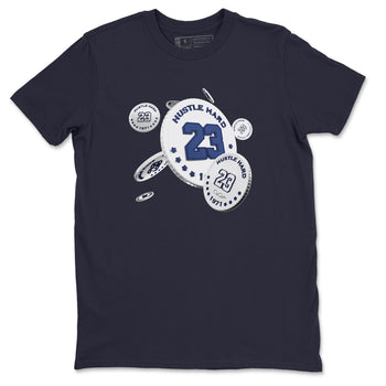 3s Midnight Navy shirt to match jordans Coin Drop sneaker tees AJ3 Midnight Navy SNRT Sneaker Release Tees unisex cotton Navy 2 crew neck shirt